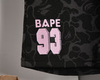 Bape x Inter Miami Camo Hoodie Black