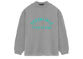 Fear of God Essentials Heavy Longsleeve - 'Dark Heather Oatmeal'