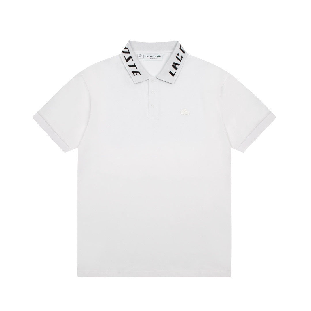 LACOSTE Jacquard polo shirt