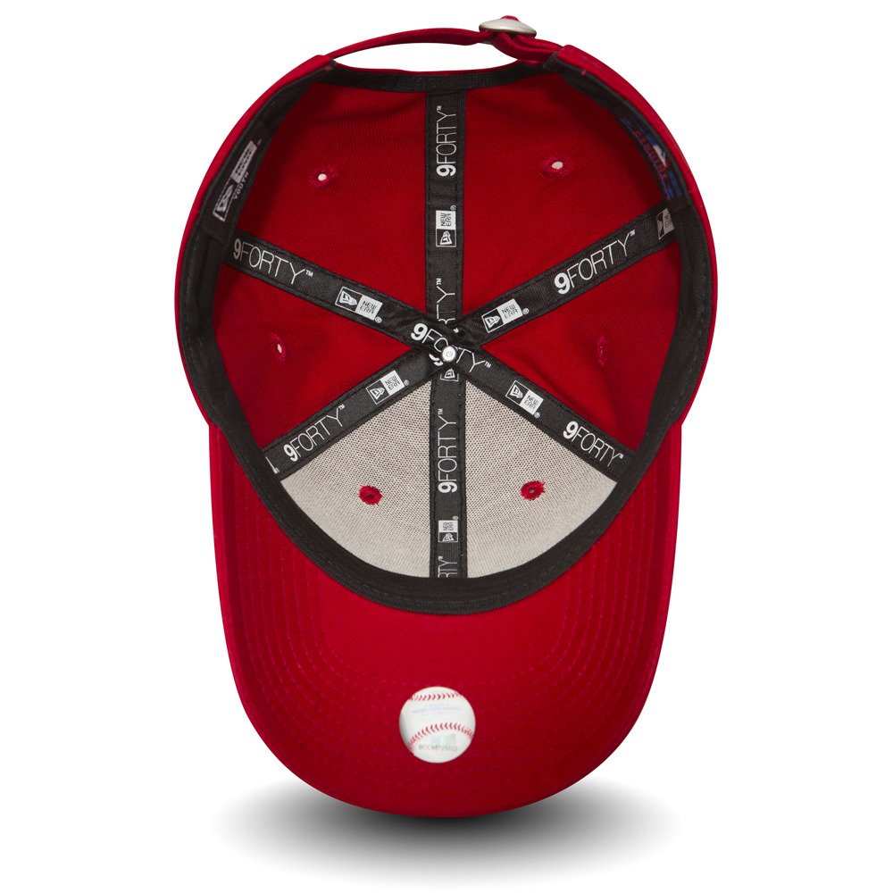New York Yankees 9FORTY MLB Kids League Basic Scarlet/White Cap