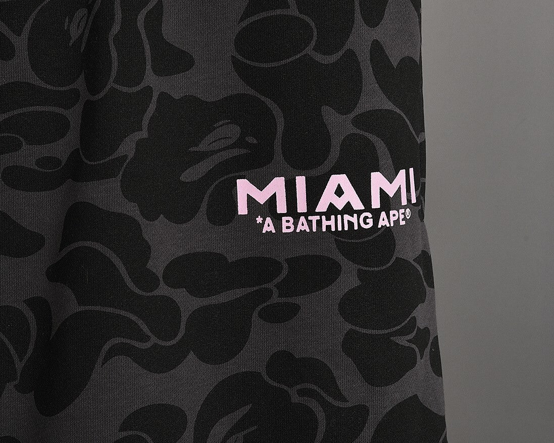 Bape x Inter Miami Camo Shorts Black