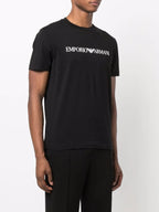 Emporio Armani logo-print cotton T-Shirt