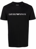 Emporio Armani logo-print cotton T-Shirt