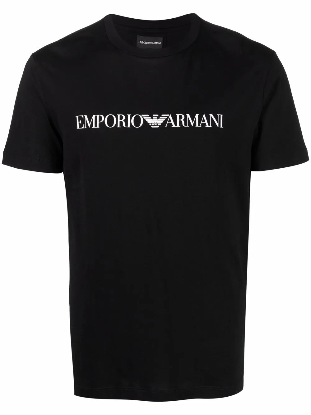 Emporio Armani logo-print cotton T-Shirt