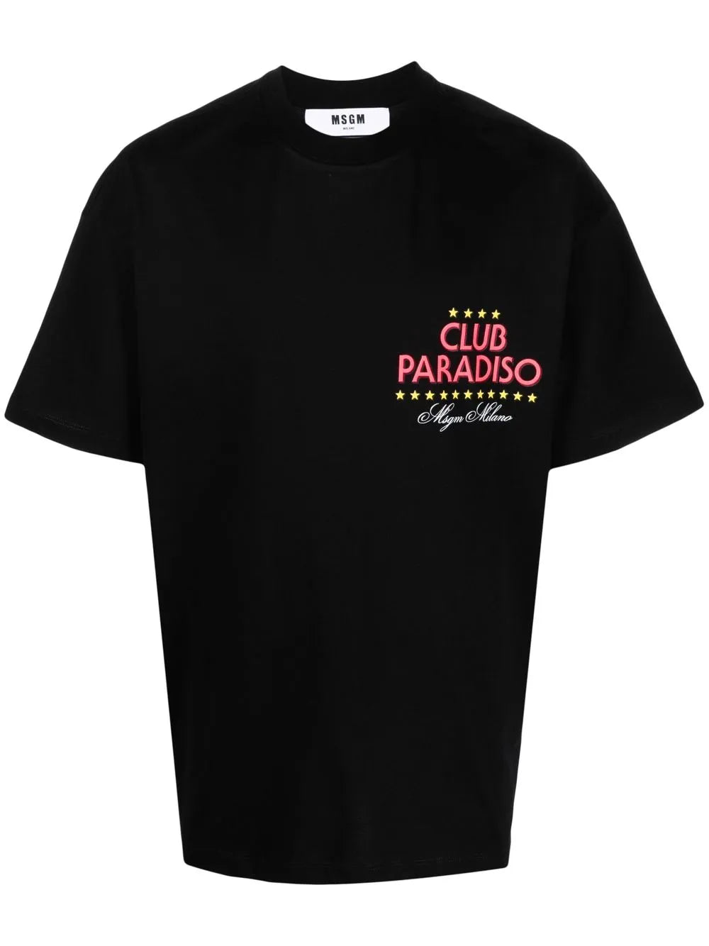 MSGM Club Paradiso cotton t-shirt
