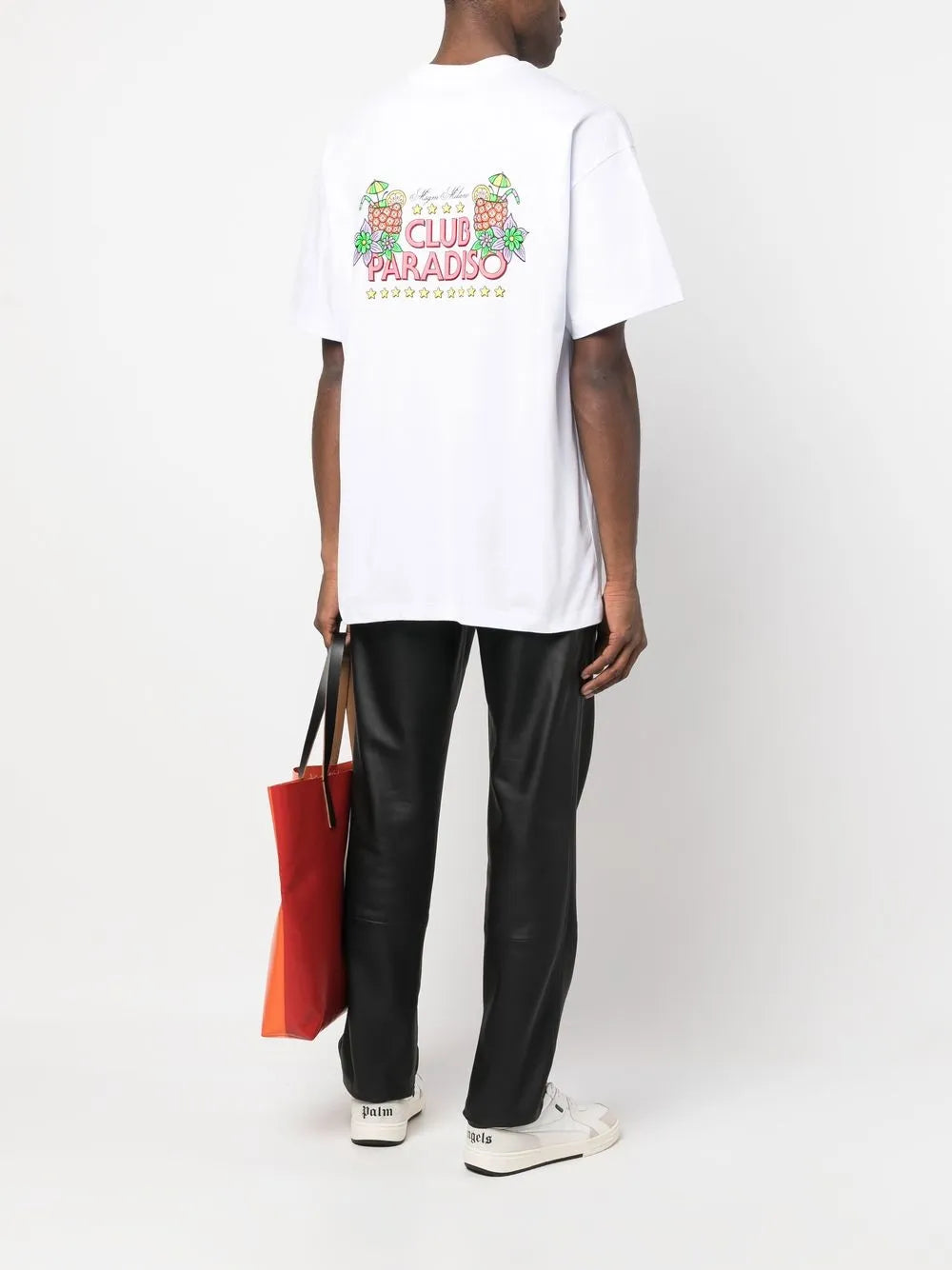 MSGM Club Paradiso cotton t-shirt