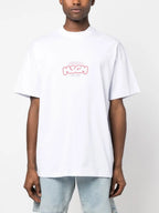 MSGM graphic-print cotton T-shirt