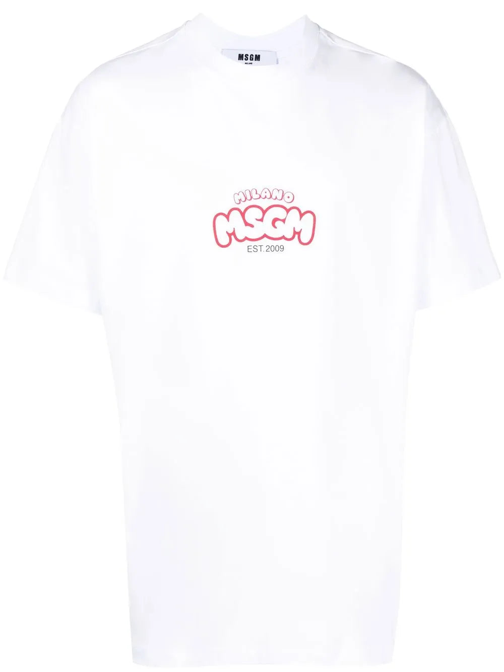 MSGM graphic-print cotton T-shirt