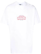 MSGM graphic-print cotton T-shirt