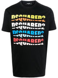 Dsquared2 Wave Multicoloured T-shirt