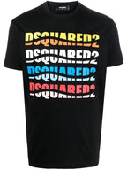 Dsquared2 Wave Multicoloured T-shirt