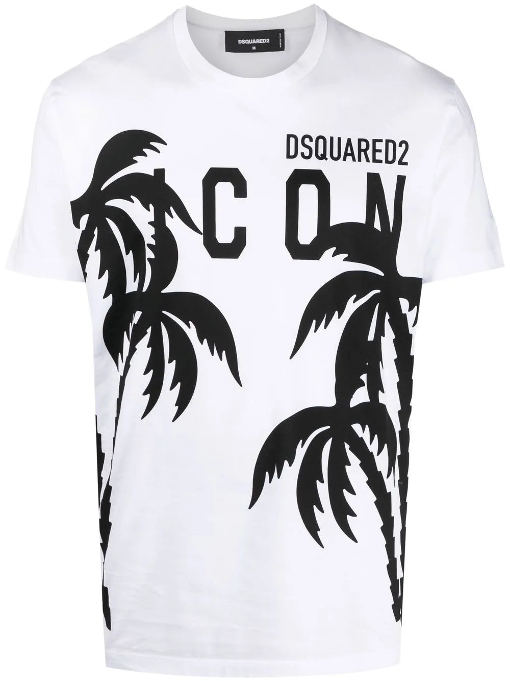 DSQUARED2 palm tree logo-print T-shirt