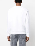 Balmain logo-print cotton sweatshirt