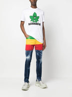 DSQUARED2 cartoon and logo print t-shirt