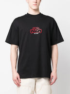 MSGM graphic-print cotton T-shirt
