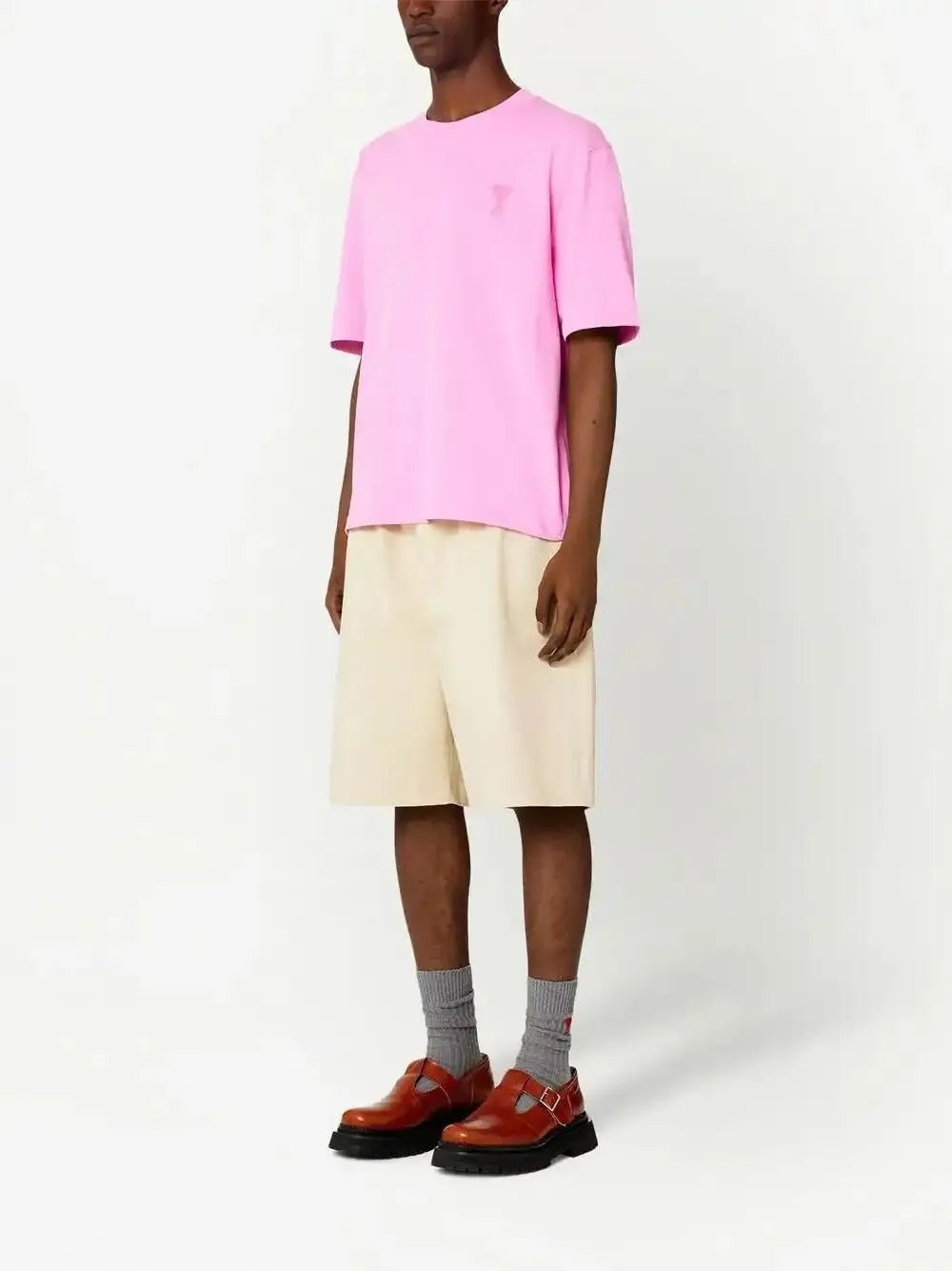 AMI Paris de Coeur cotton T-shirt