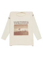 YZY Vultures Cream Printed Longsleeve