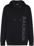 Balmain logo-print hoodie