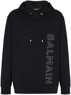 Balmain logo-print hoodie
