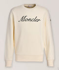 MONCLER Embroidered Cursive Logo Sweatshirt