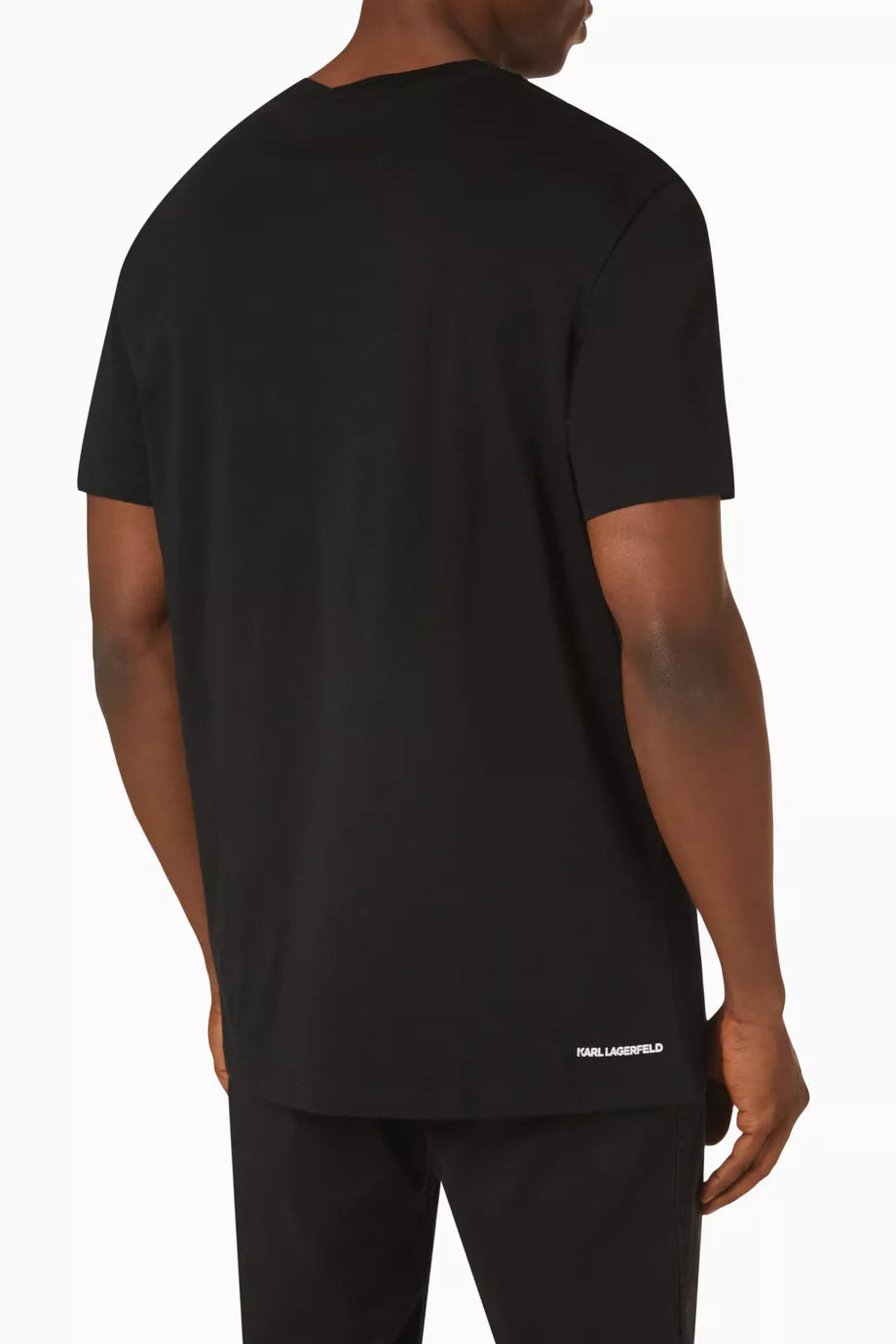 Karl Lagerfeld Ikonik 2.0 organic-cotton pocket t-shirt