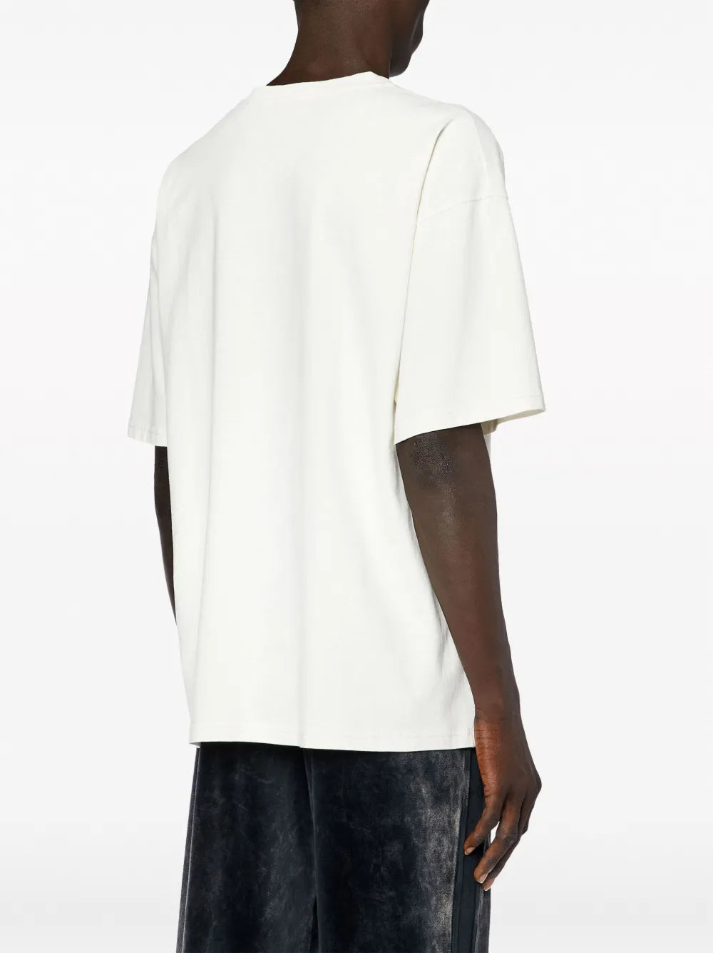 Diesel flocked-print crew-neck T-shirt