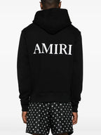 AMIRI logo-print cotton hoodie
