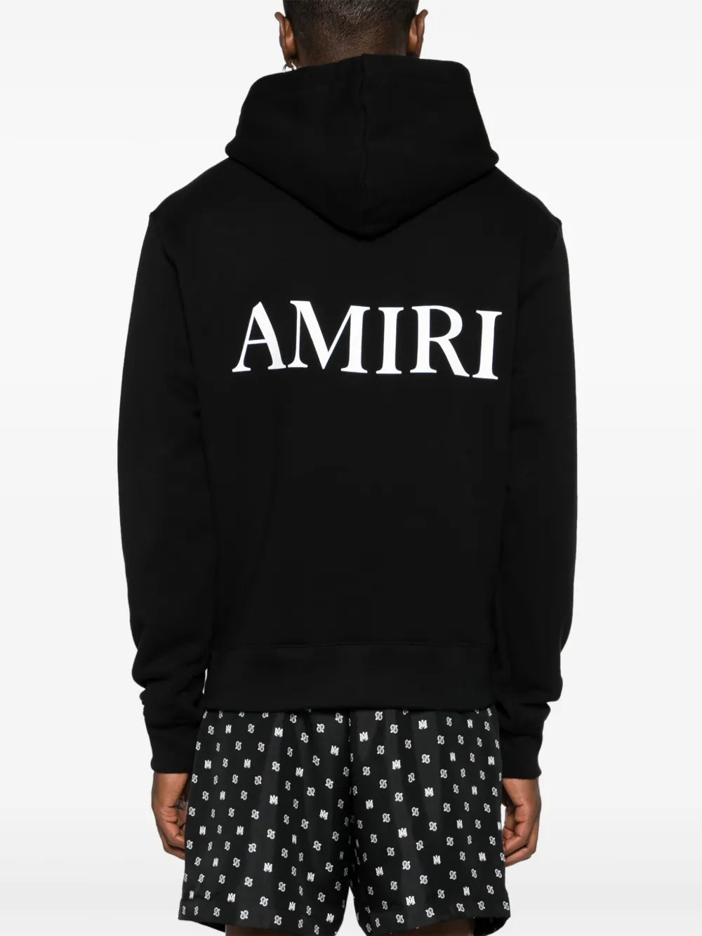 AMIRI logo-print cotton hoodie
