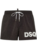 DSQUARED2 logo-print swim shorts