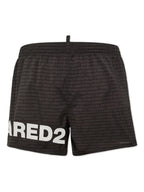 DSQUARED2 logo-print swim shorts