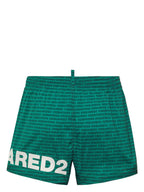 DSQUARED2 logo-print swim shorts