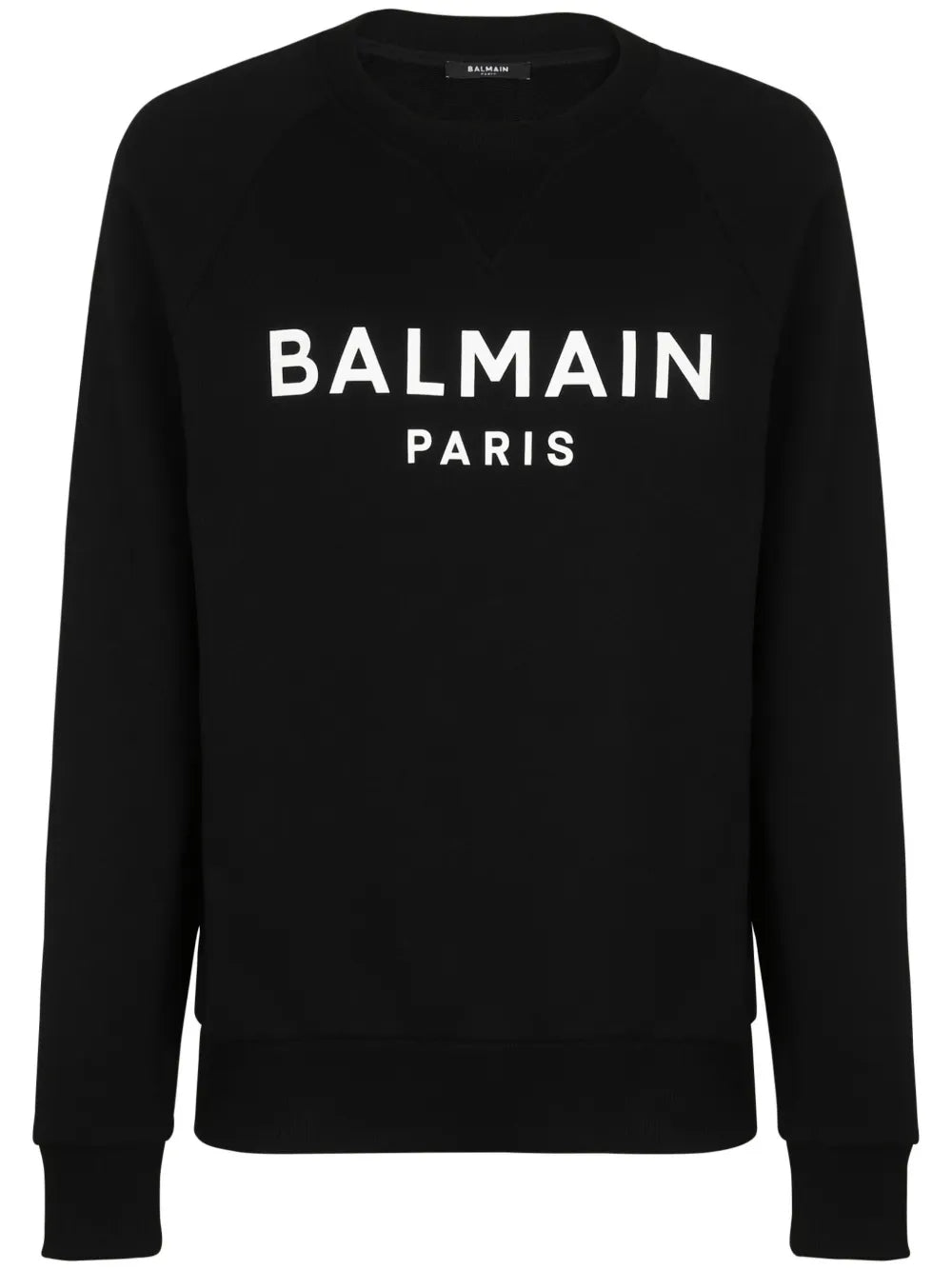 Balmain logo-print cotton sweatshirt