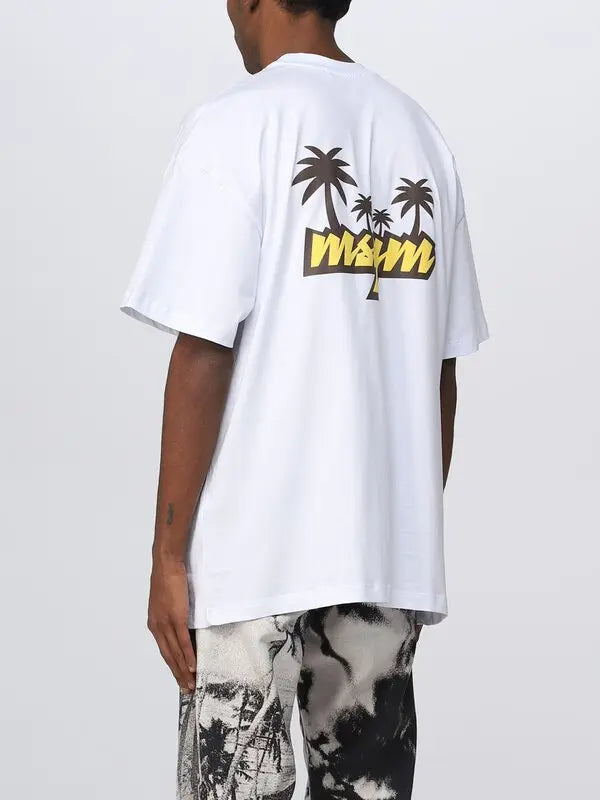MSGM  t-shirt with logo print