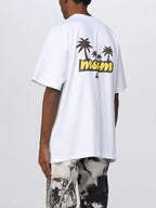 MSGM  t-shirt with logo print