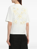 Off-White Roses Arrows T-shirt - "White"