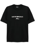 Emporio Armani logo-embroidered T-shirt