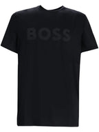 BOSS cotton-blend T-shirt