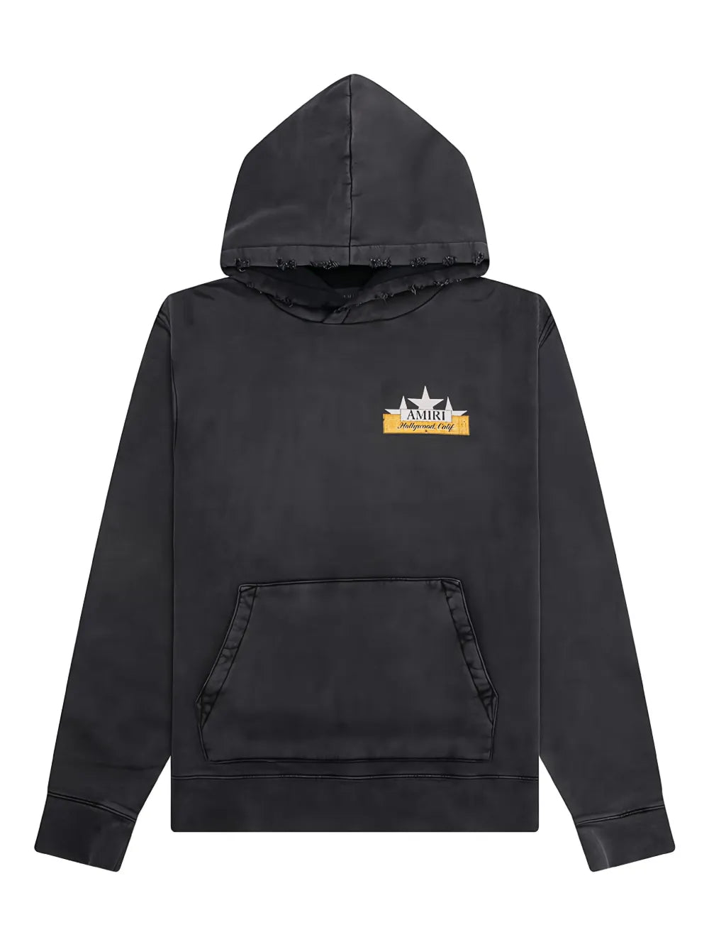 AMIRI rhinestone-embellished star-print hoodie