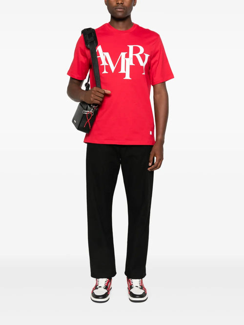 AMIRI Staggered Logo T-shirt