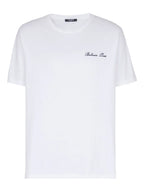 Balmain Paris Signature embroidered cotton t-shirt