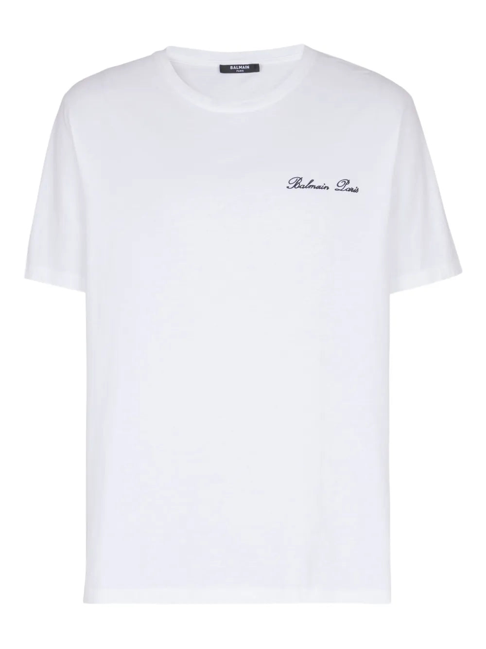 Balmain Paris Signature embroidered cotton t-shirt