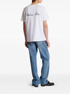 Balmain Paris Signature embroidered cotton t-shirt