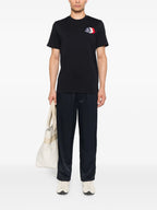 MONCLER logo-patch short-sleeve T-shirt