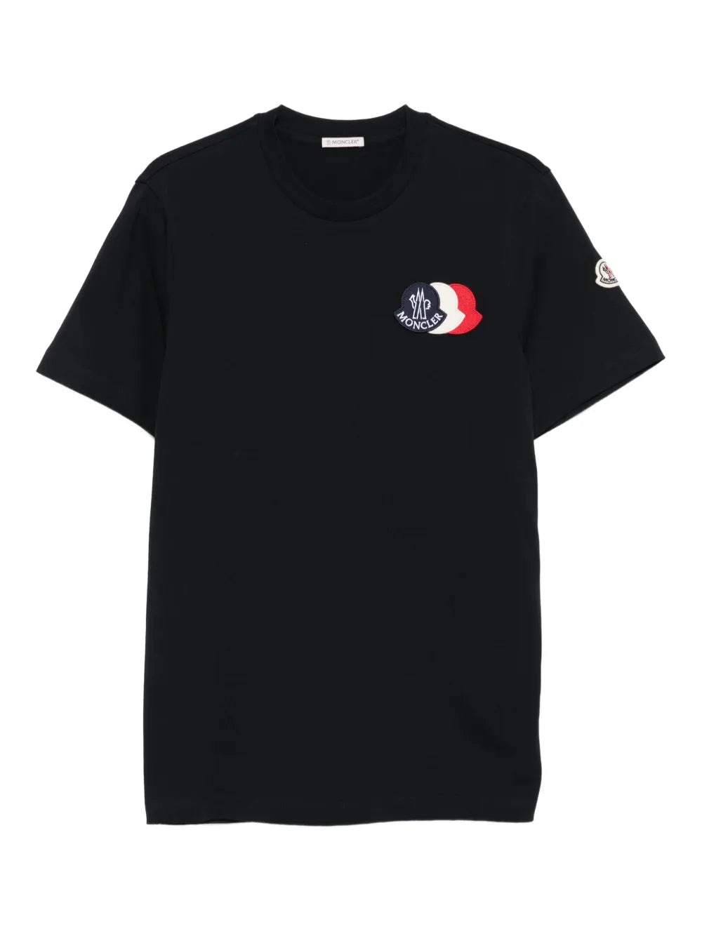MONCLER logo-patch short-sleeve T-shirt