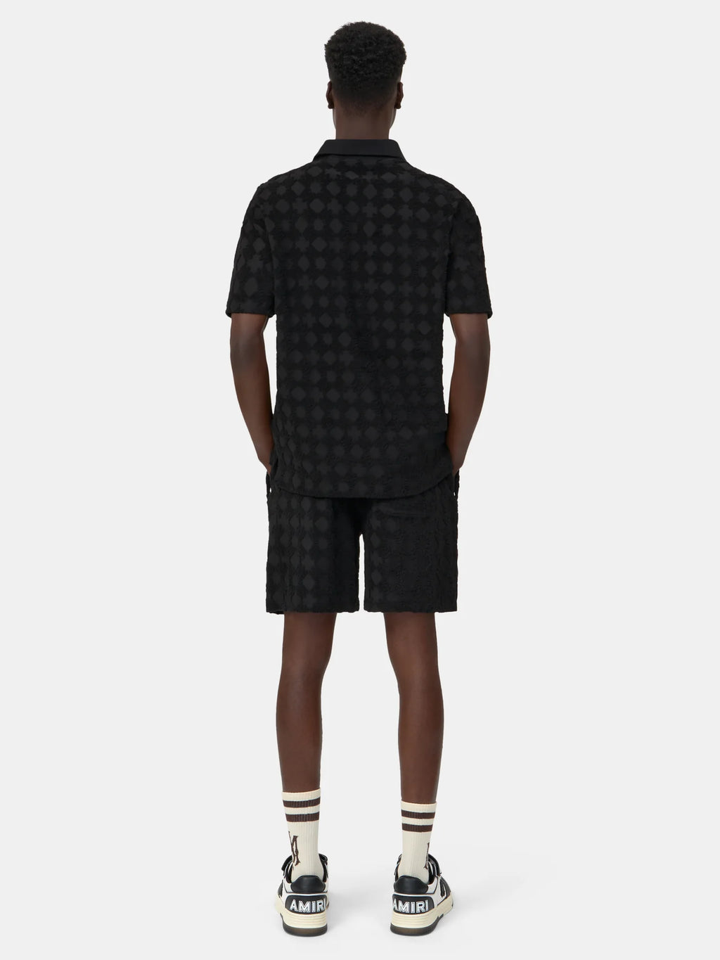 AMIRI MA QUAD TOWELING POLO