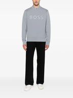 BOSS logo-print sweatshirt