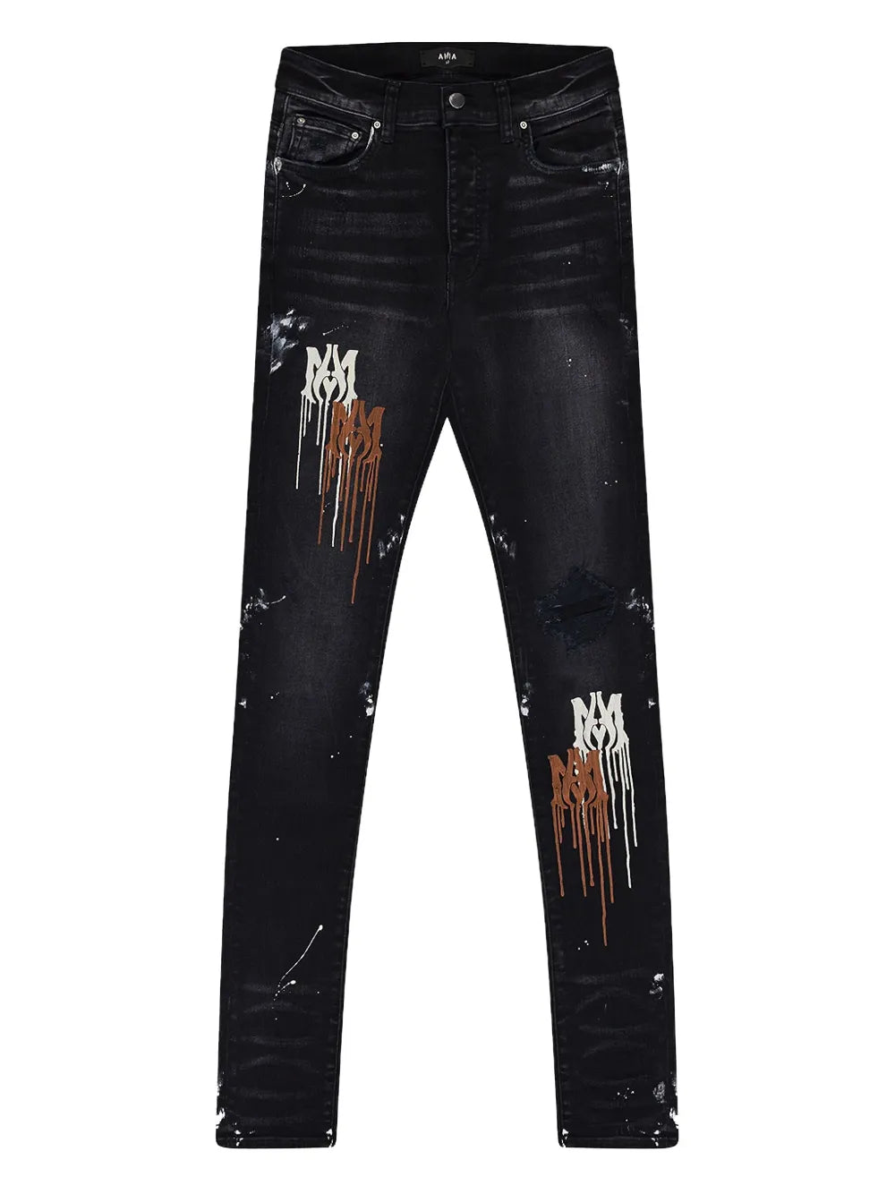 AMIRI paint-drip jeans