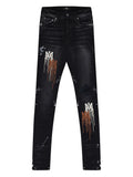 AMIRI paint-drip jeans