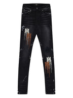 AMIRI paint-drip jeans