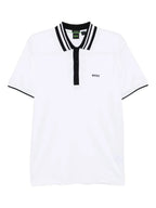 BOSS tipped-collar polo shirt